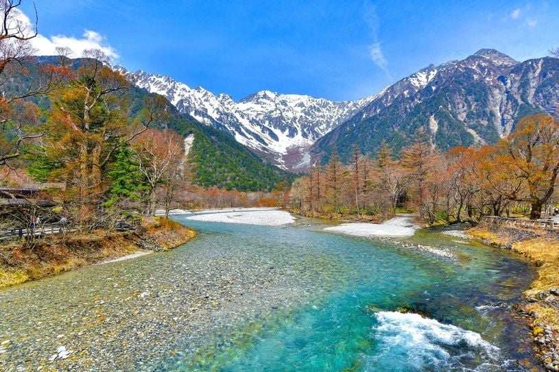 看猴子泡温泉的日本屋脊【长野县】（日本北陆地区）