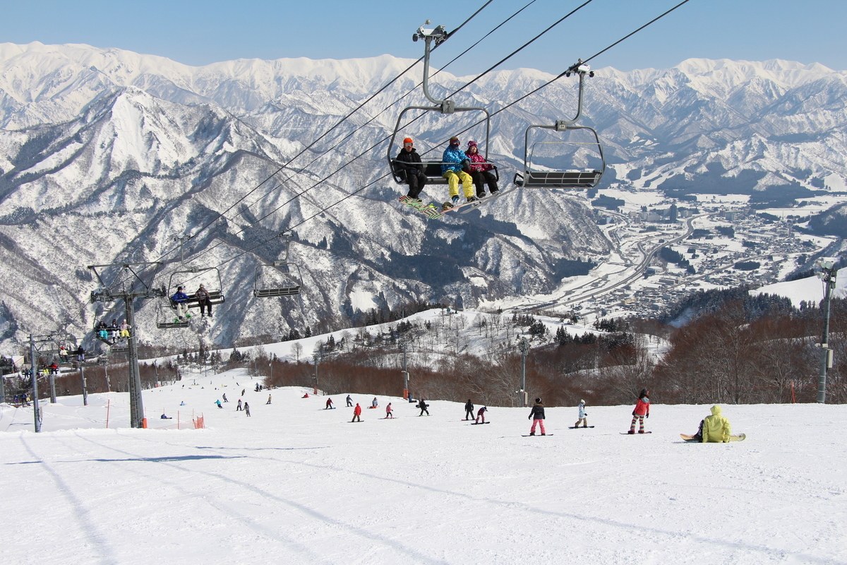 Niigata, a famous ski resort in Japan (Hokkaido region)