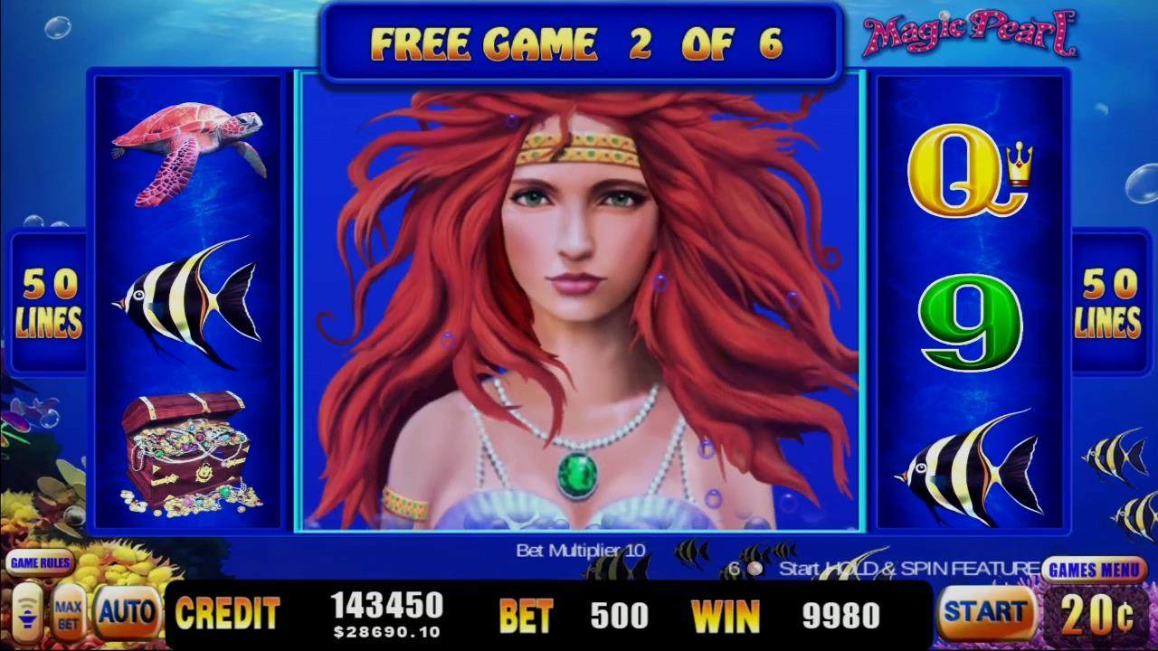 Lightning link - Magic Pearl slot jackpot  game kit with bonus