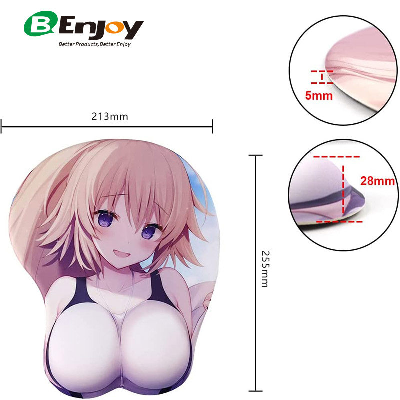 3D Anime Mouse Pads
