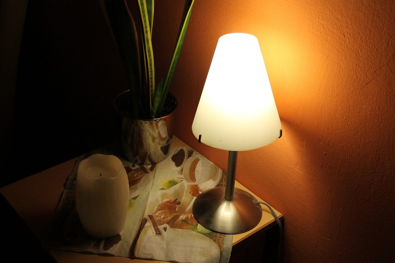 bedside lamp
