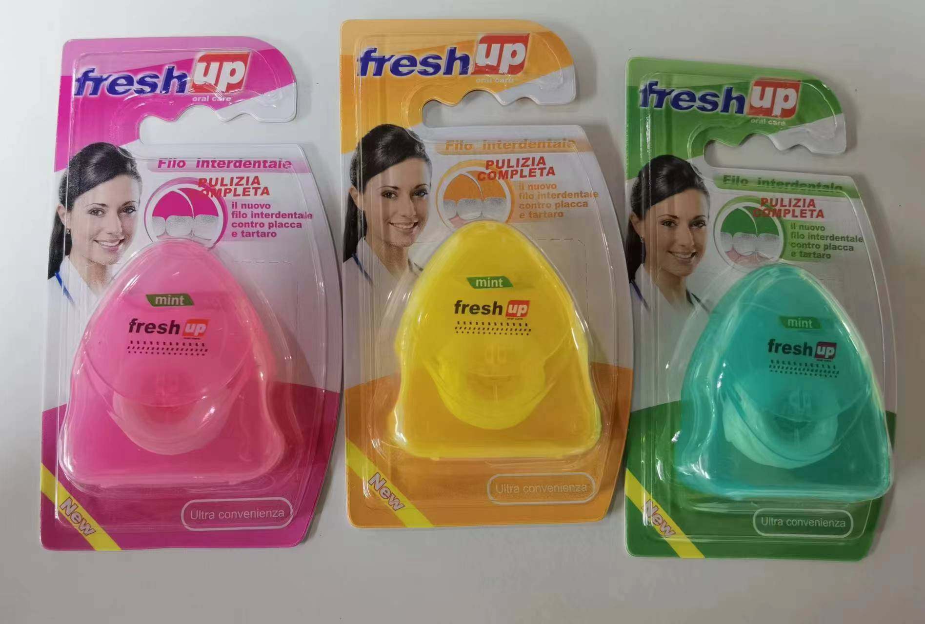 Dental floss roll