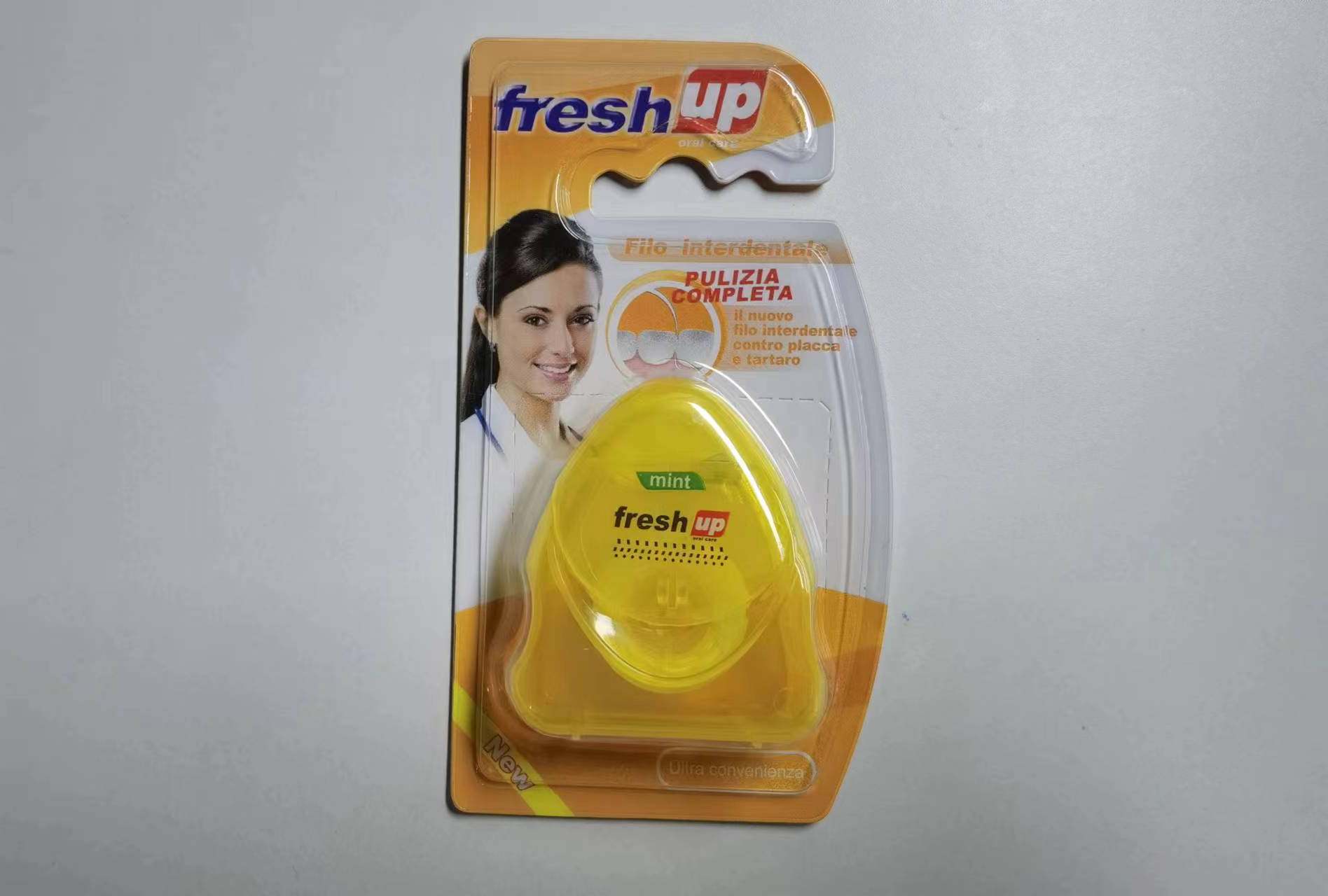 Dental floss roll