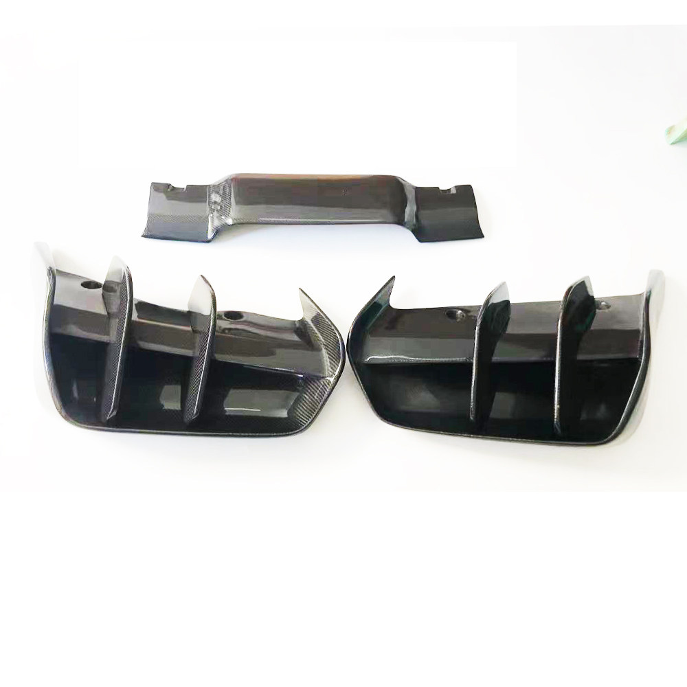 I8 carbon Rear Diffuser With Big Fin