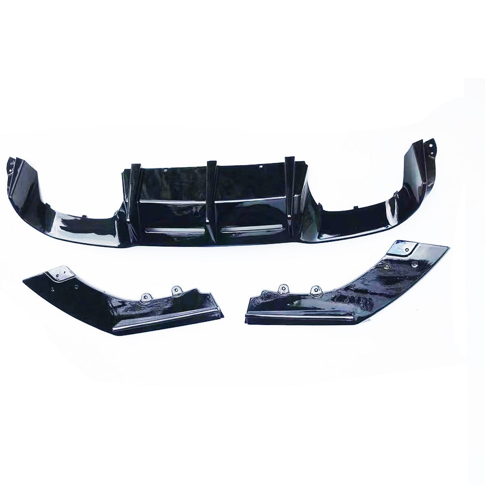 F87 m2 abs black rear diffuser