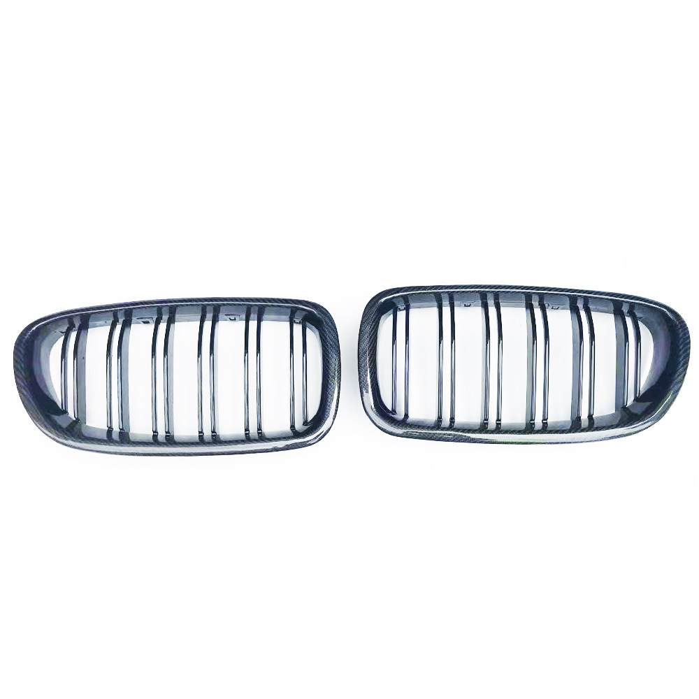 F10 F11 carbon fiber front grille