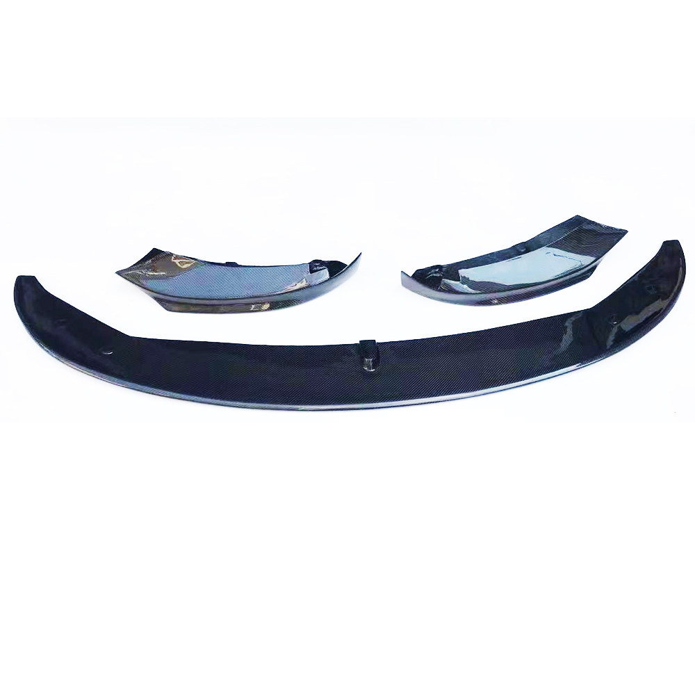 F10 F11 3pcs style mp carbon front lip and splitter