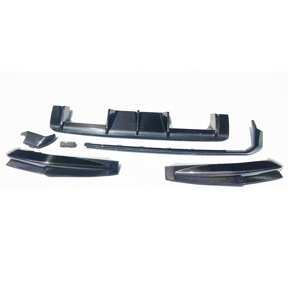 G80 G82 G83 m3 m4 dry carbon fiber rear diffuser