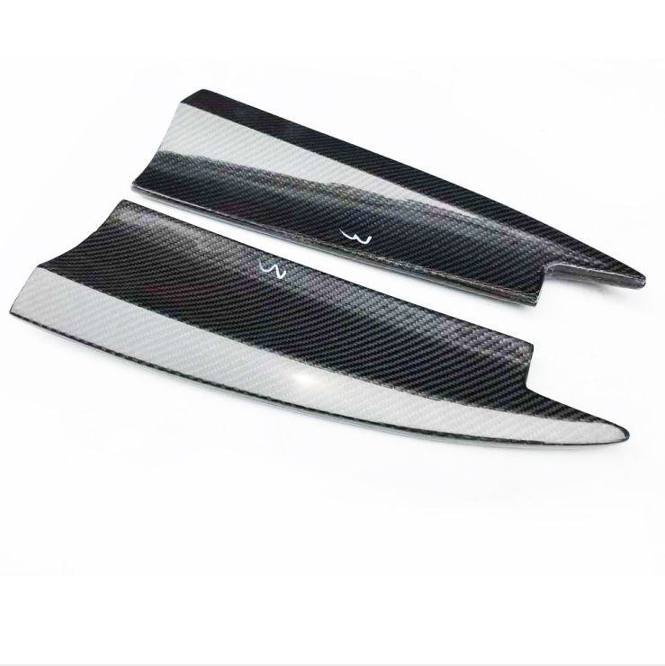 w117 cla carbon rear splitter