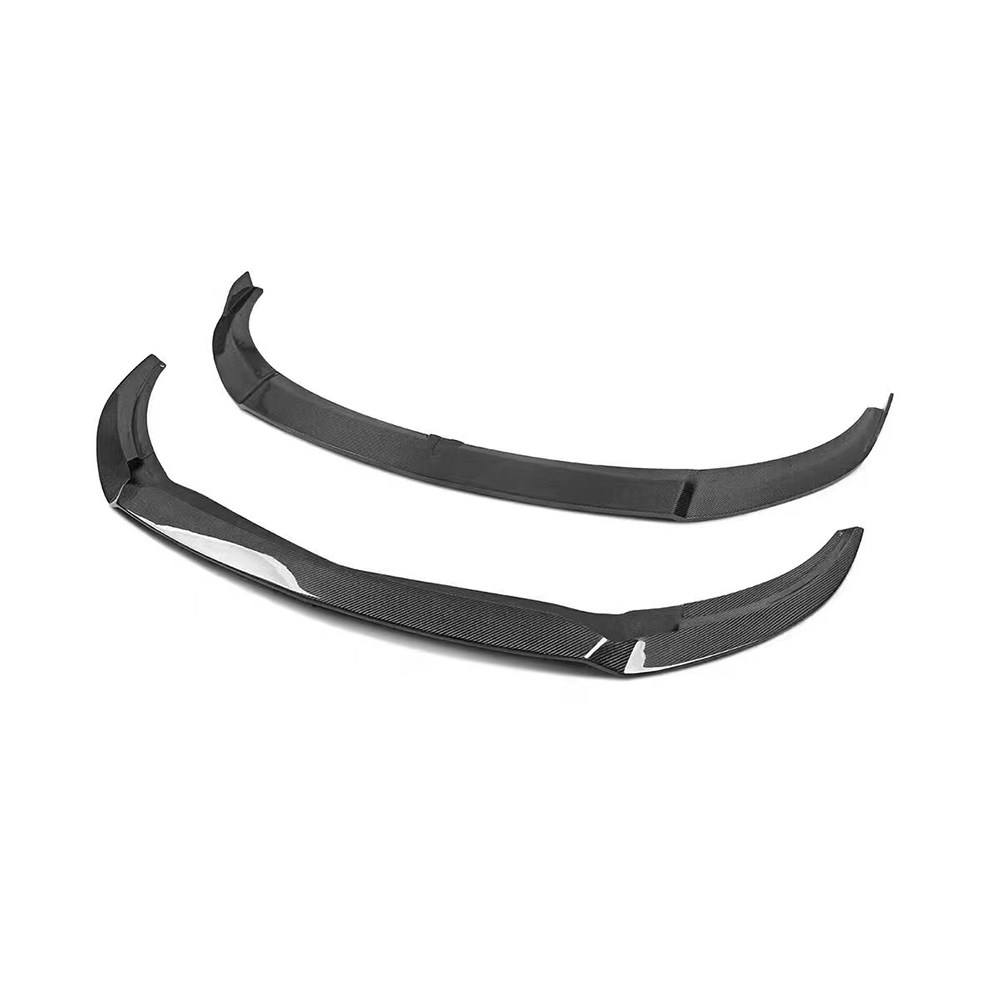 W117 16-19 PAK style carbon front lip in 2pcs