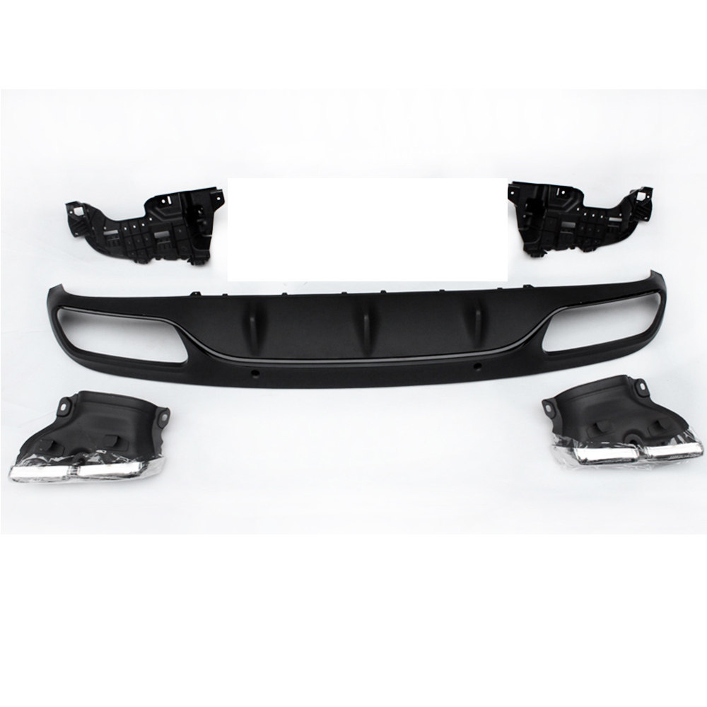 W205 coupe change amg style rear diffuser and tips