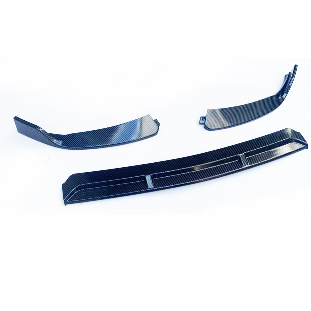 w205 19-21 abs with carbon look front lip in 3pcs