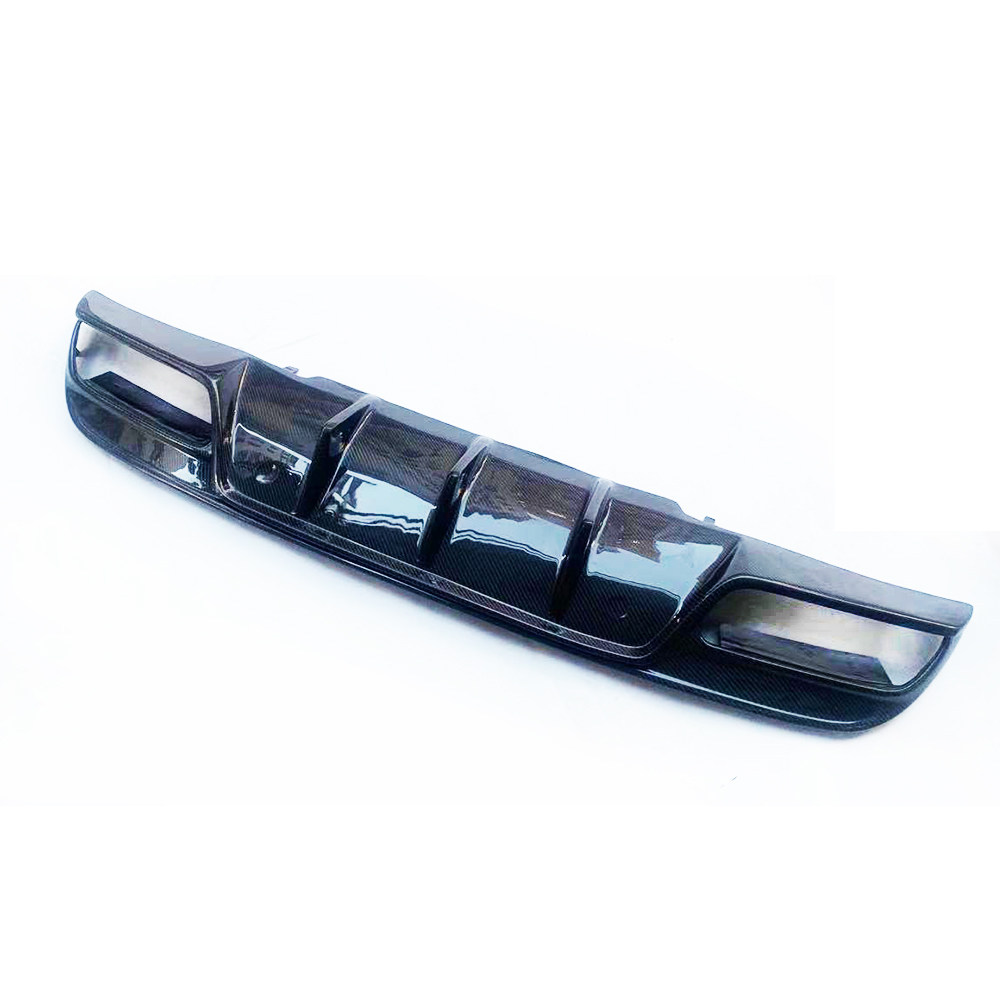 W205 sedan & wagon fd big fin style rear diffuser