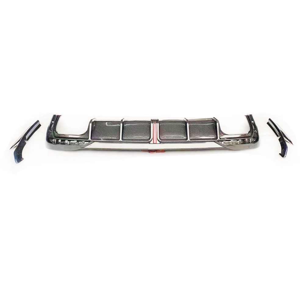 Audi A4 sline S4 B10 carbon rear diffuser