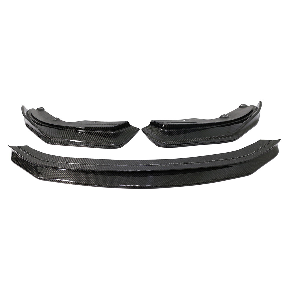 718 carbon front lip in 3pcs