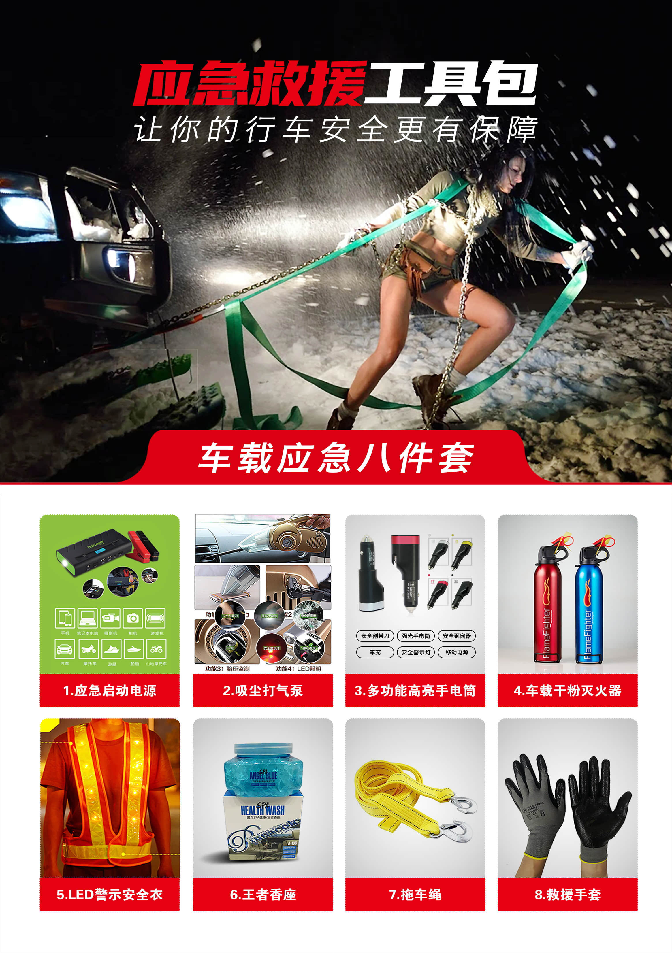 应急救援工具包