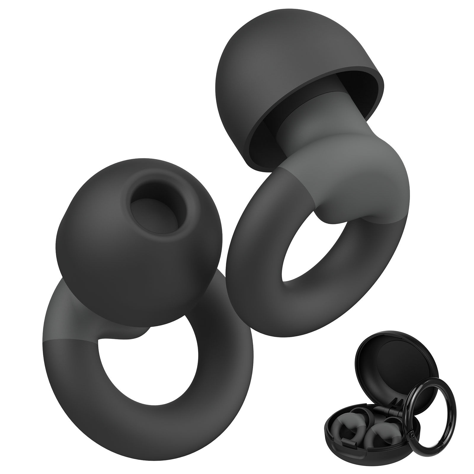 PNC206 Black Earplugs