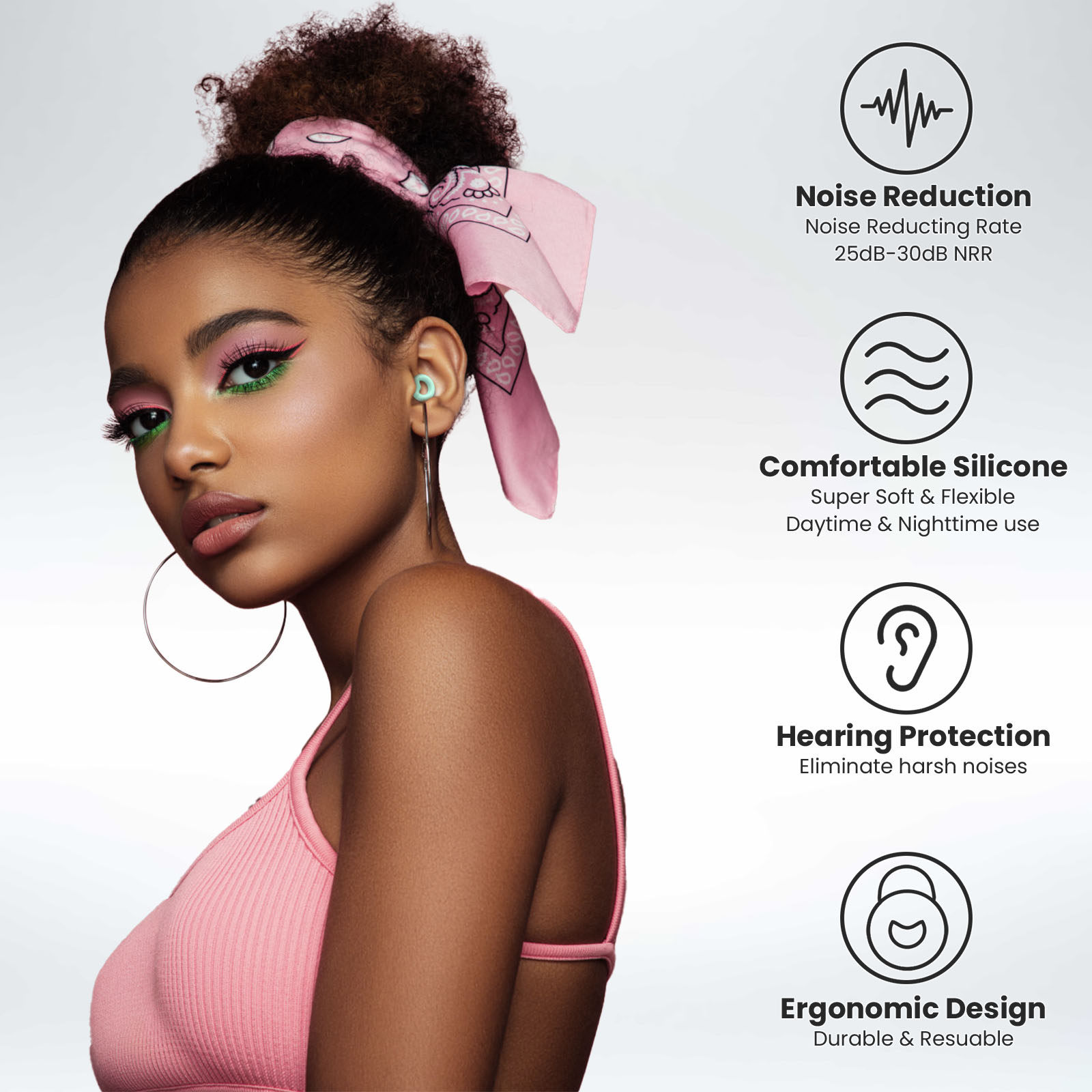 NOise Reduction earplugs