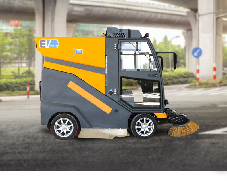 C200电动全封闭式道路清扫车C200 electric fully enclosed road sweeper