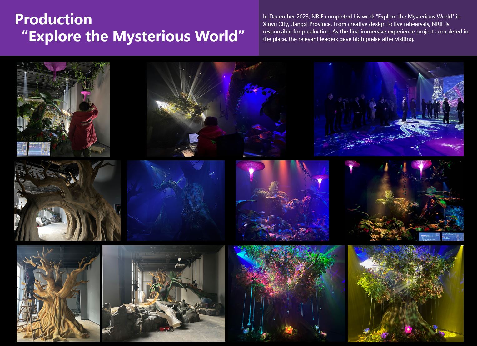 Production  “Explore the Mysterious World”