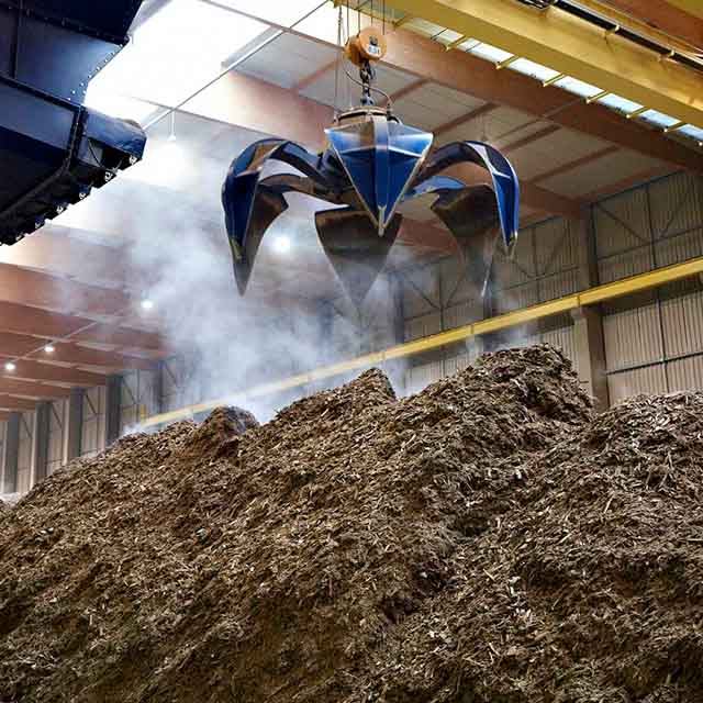 木材废料作为绿色能源的来源