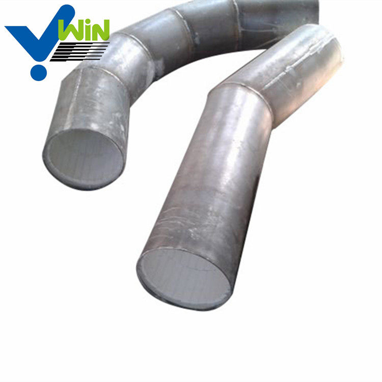 New type high wear resistant ceramic elbow pipe