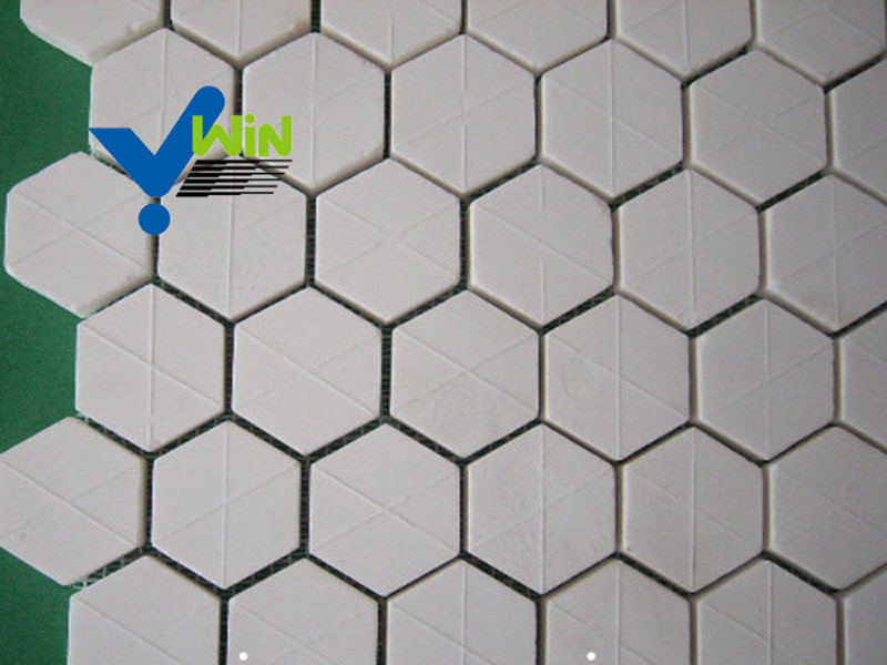 Hexagon Alumina Ceramic Lining Sheet