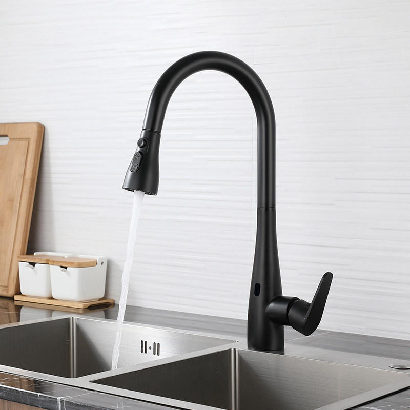 SUS304 Smart Sensor Touch Kitchen Mixer Tap