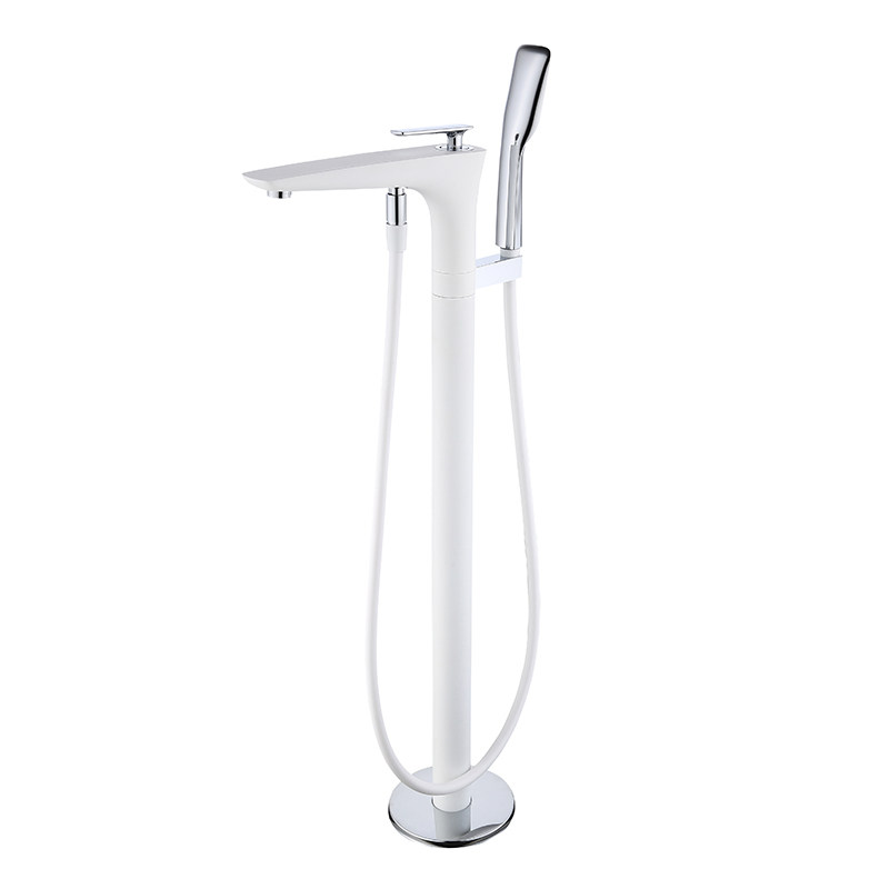 Floor Mount Bathtub Faucet Tub with Hand Shower