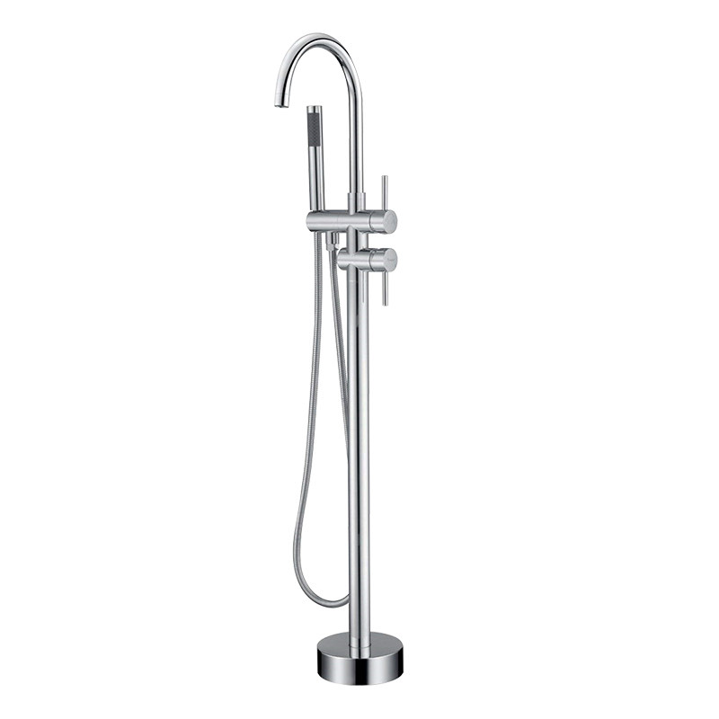 Multi function floor stand bathtub bath tub faucet