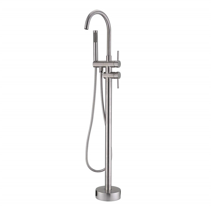 Multi function floor stand bathtub bath tub faucet