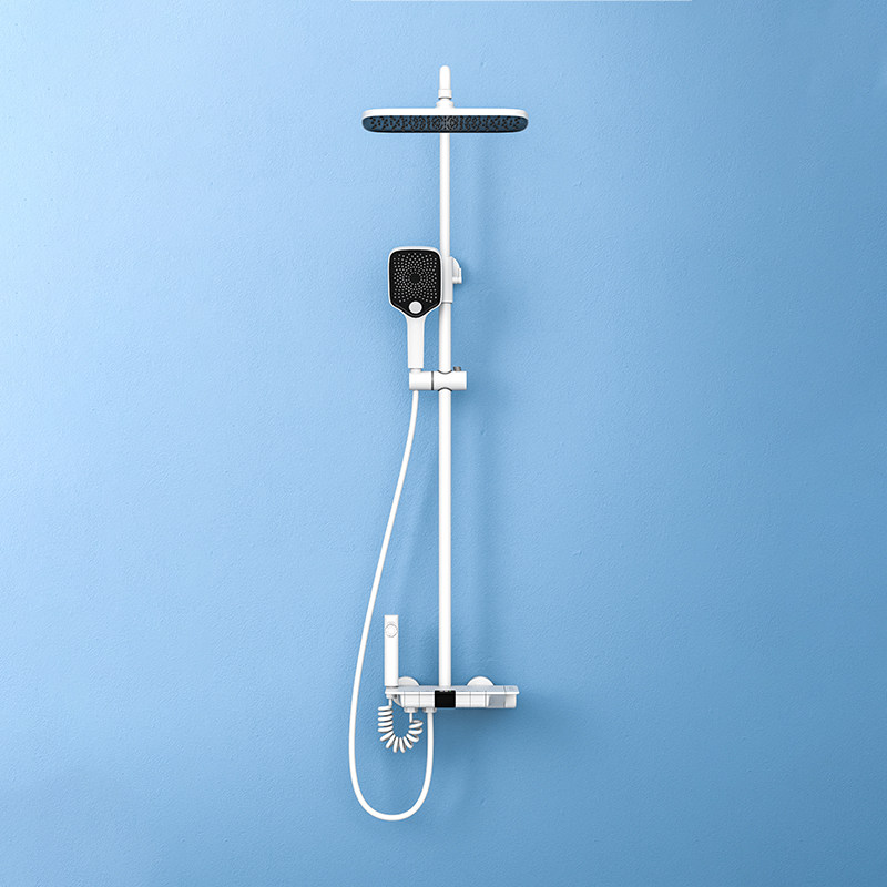 Wall Mounted Temperature Show Bathroom Shower Mixer