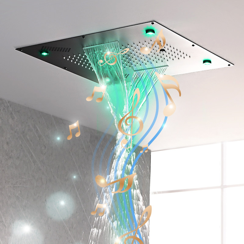 Luxury Big Waterfall Ceiling Mounted shower