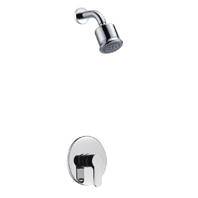 Circle panel concealed Bathroom Shower Mixer