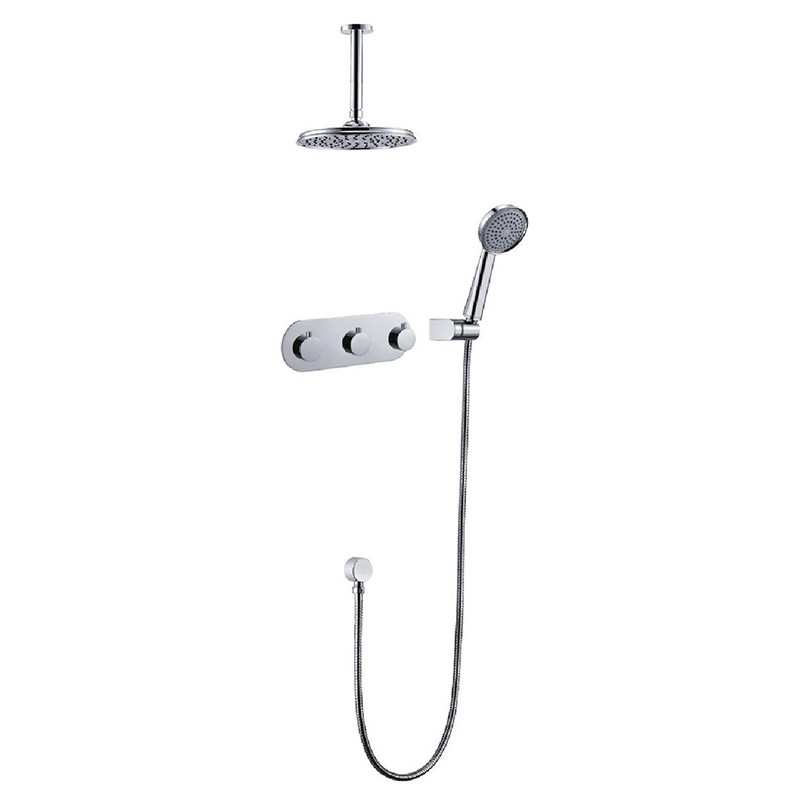 Embedded In Wall Bath Shower Faucet Set