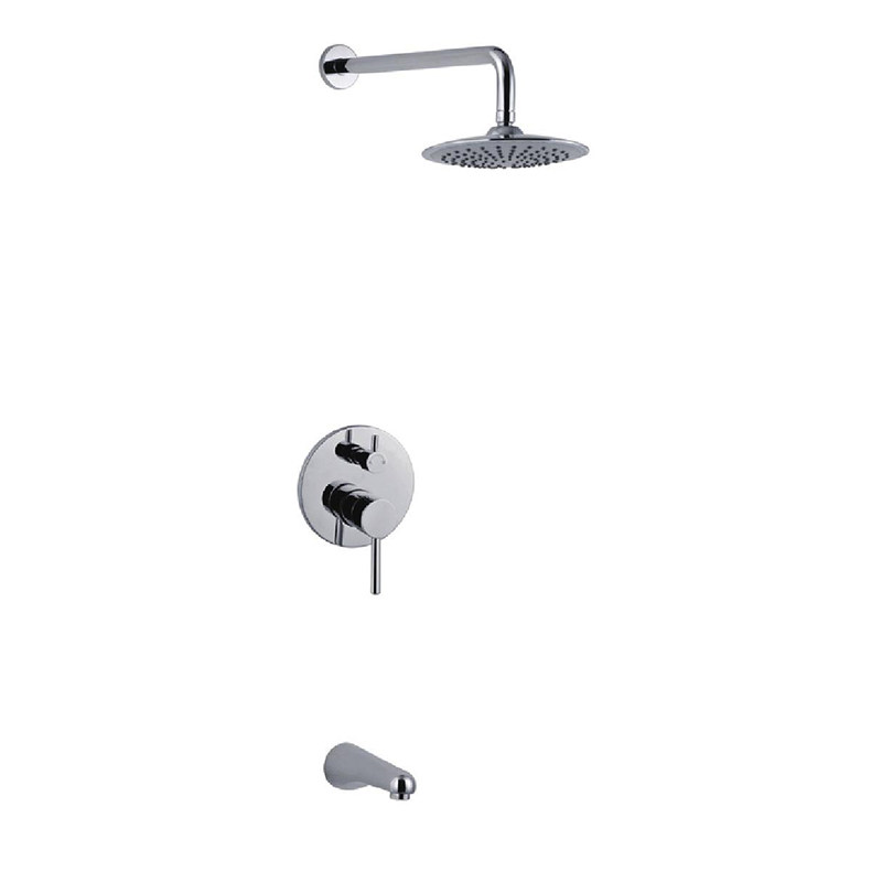 Modern New Style Bathroom Shower Set Wall Mounted