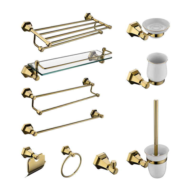 Classical Luxury Bathroom Hardware Bathroom Faucet Mixer Set