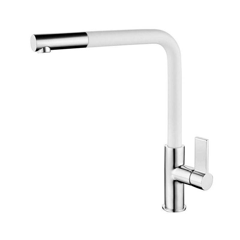 Brass One Handle Pull Out Kitchen Faucet