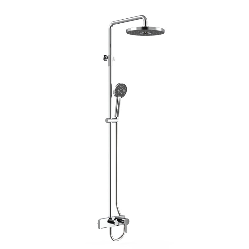 Gun Grey Luxurious Wall Mount Shower Set