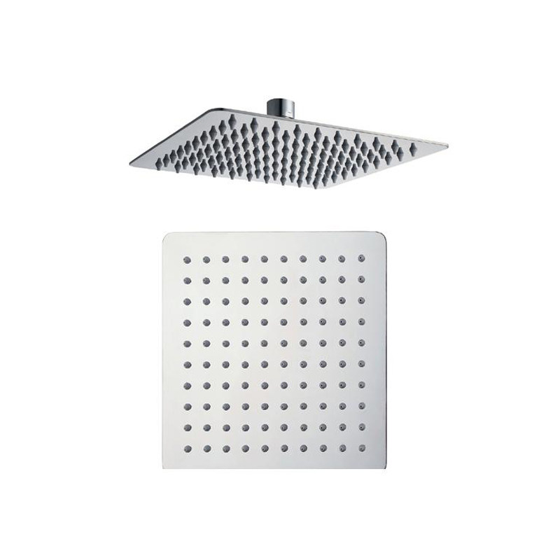 Square Stainless Steel Bathroom Shower Head