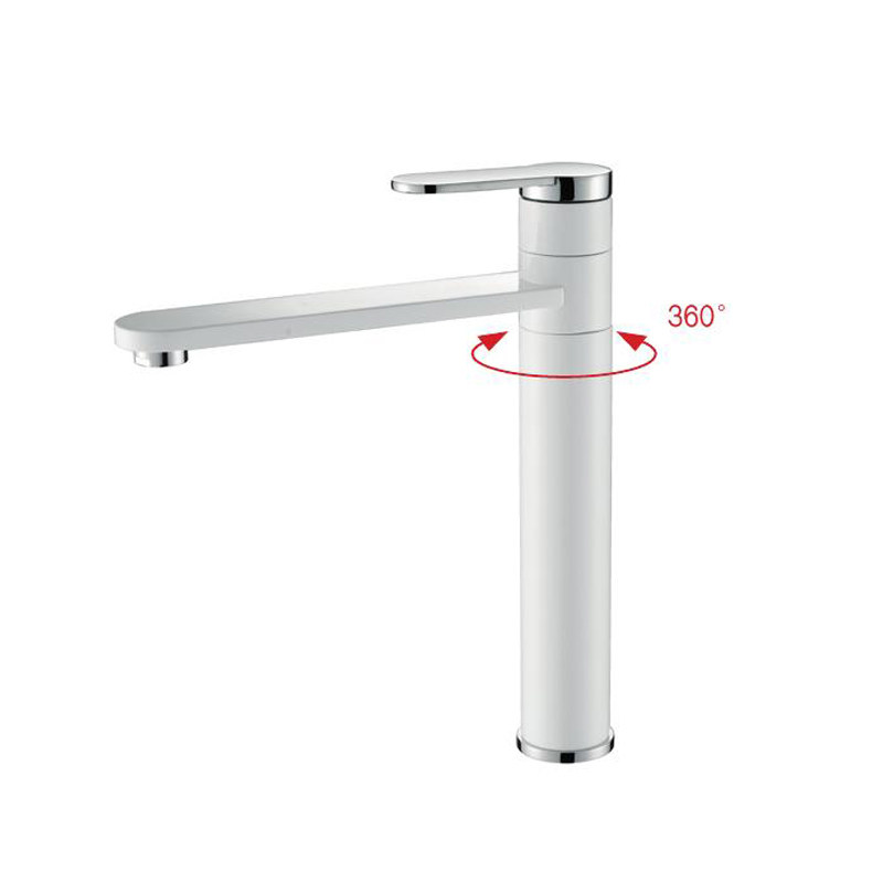 Contemporary 360° Rotation Basin Mixer Tap