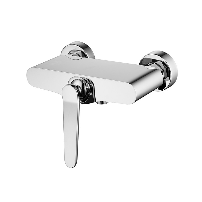 Wall in Brass Bathroom Bathtub Shower Faucet Mixer