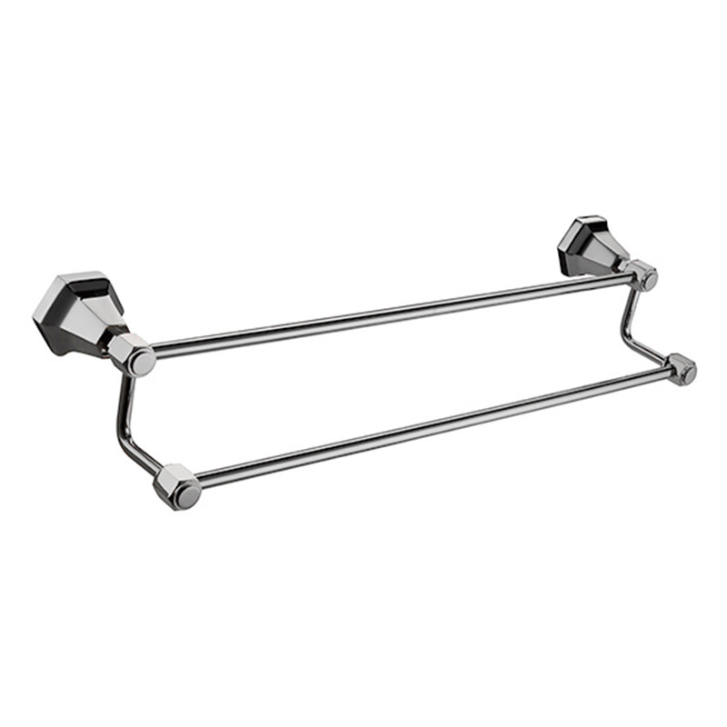 Classic Bathroom Accessories Double Towel Holder