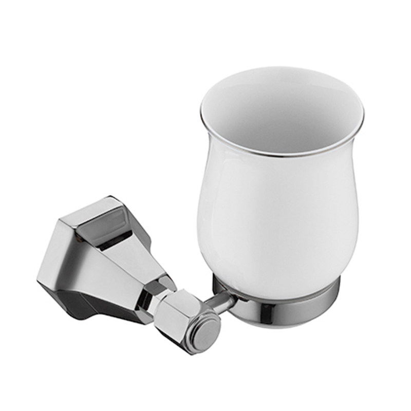 Modern Wall Mounted Toothbrush Cup Tumbler Holder