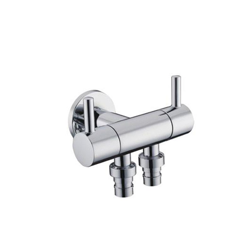 Bathroom Double Switch 3 way Diverter Angle Valve