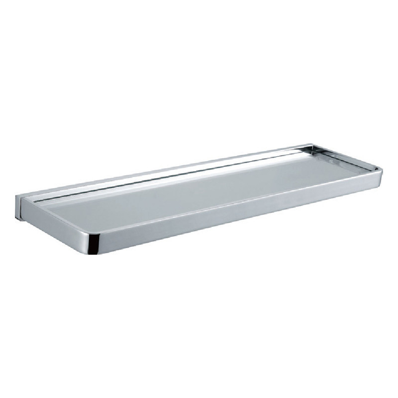 Bathroom Luxury Metal Glass Shelf