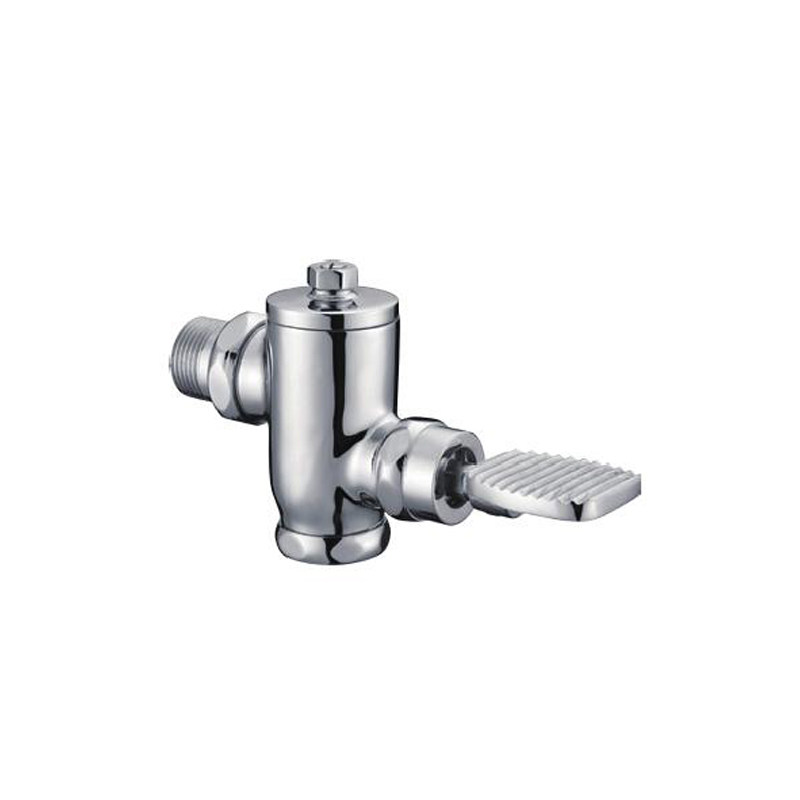 Foot Operated Time Delay Self Closing Flush Valve