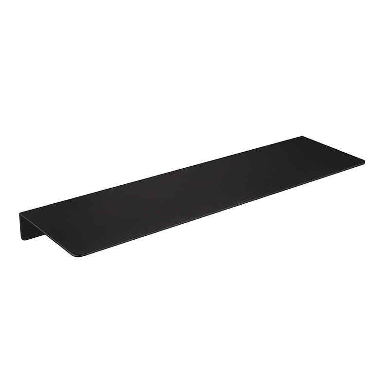 Matt Black Metal Bathroom Wall Shelf