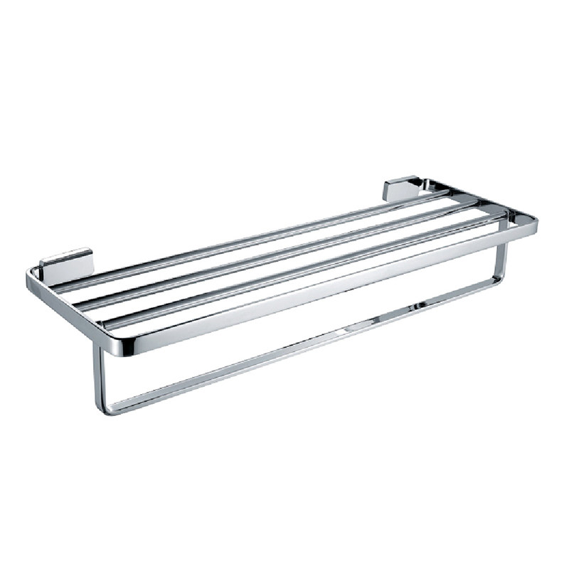 Towel Rack Shelf  with Towel Bar