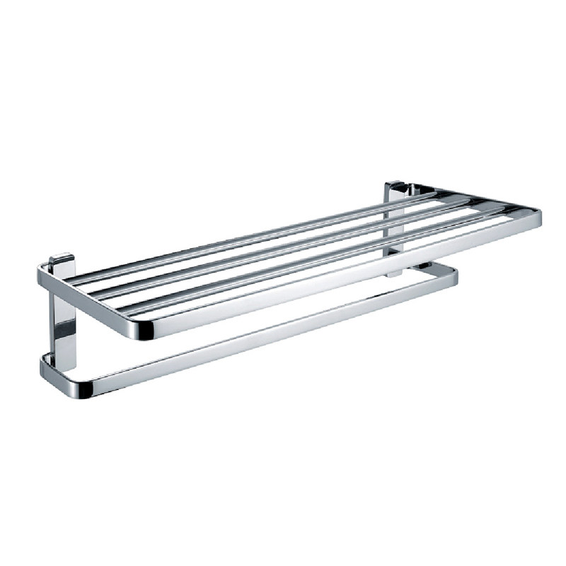 Towel Rack Shelf  with Towel Bar